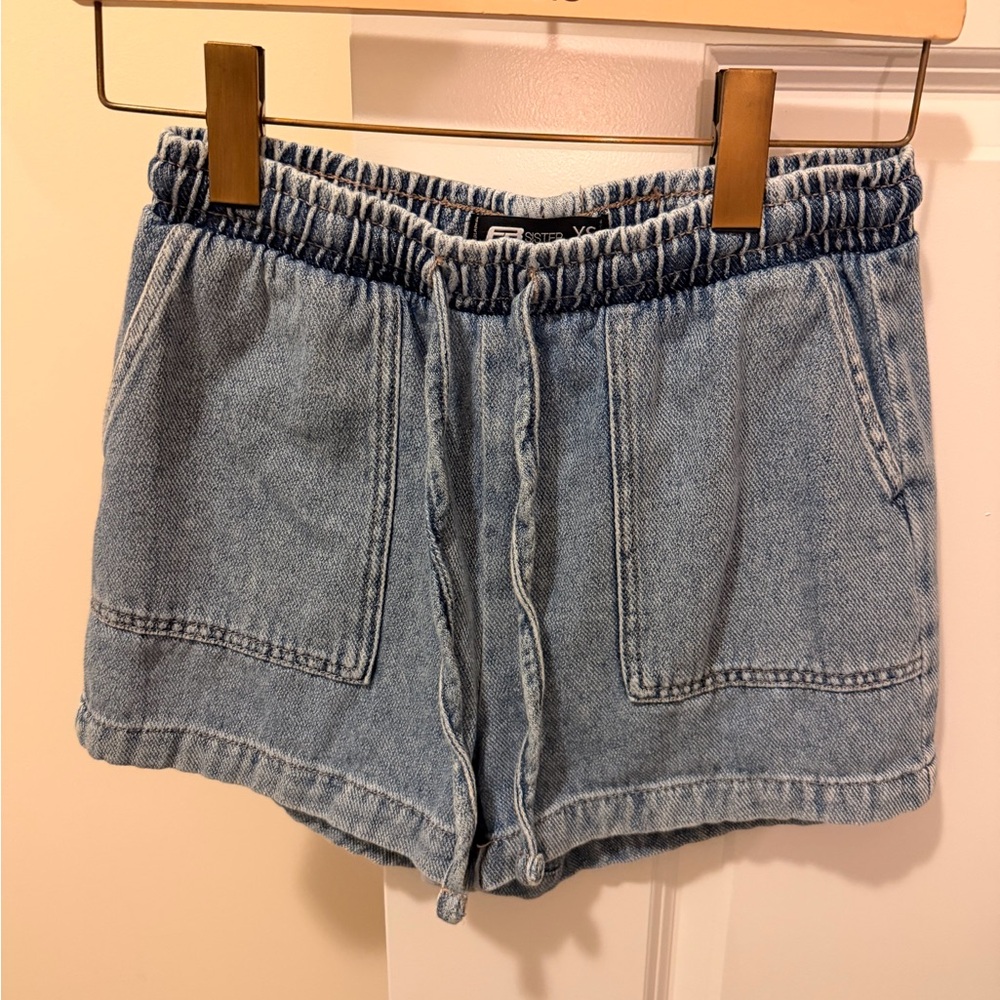 Casual Blue Jean Shorts for Women